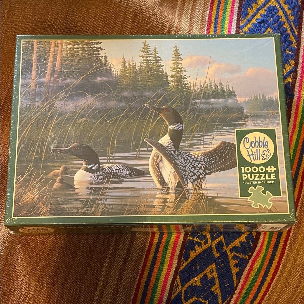 Cobb Hill by New Balance Loon Lake 1000-Piece Puzzle - Green and Brown